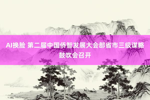 AI换脸 第二届中国侨智发展大会部省市三级谋略鼓吹会召开